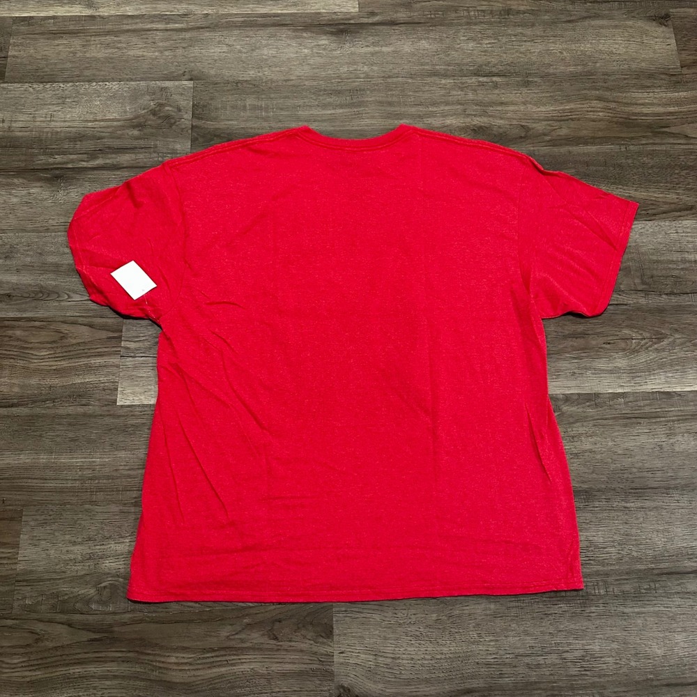 NWT Pulp Fiction T-Shirt Mens XXL Red Graphic Movie Tee Jules Vincent Miramax - Picture 2 of 7